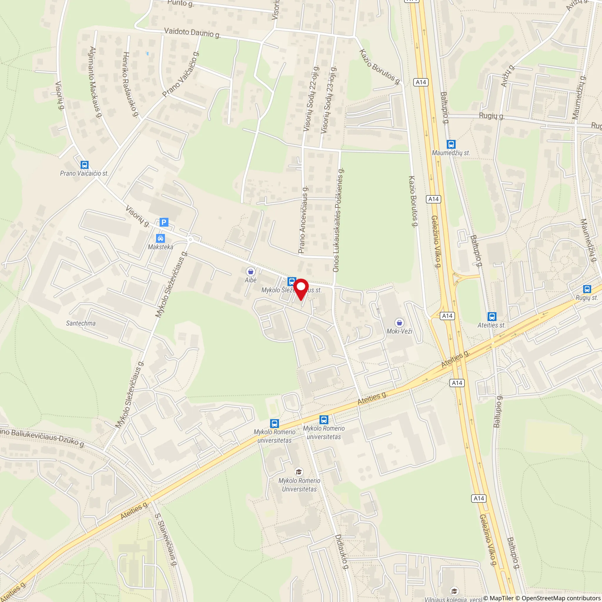Vilnius, Visoriai, Visorių g.        
            Vilnius, Visoriai, Visorių g. - Widok 6