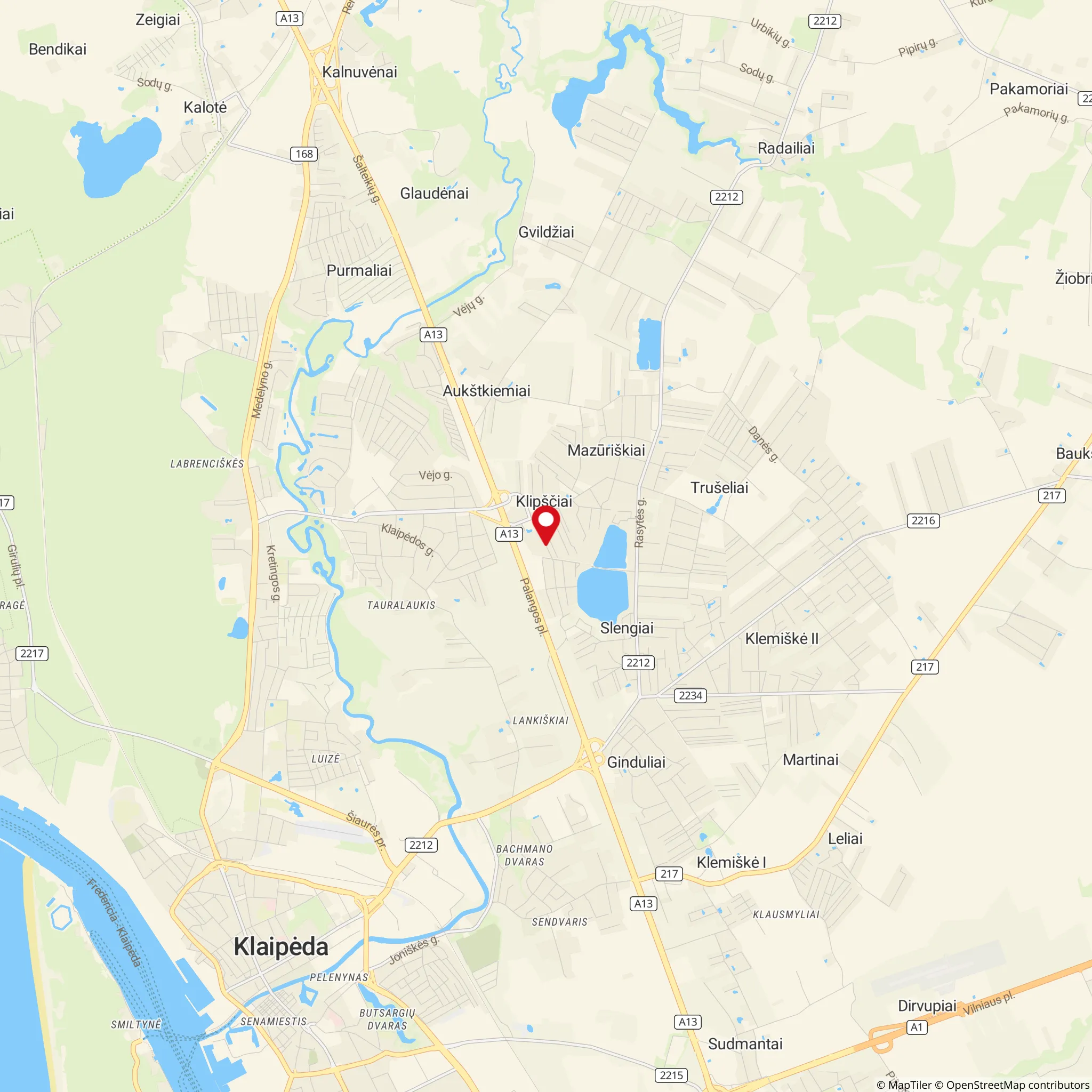 Namas, Klaipėdos r. Slengių k. Žaliakelio g., mūrinis namas