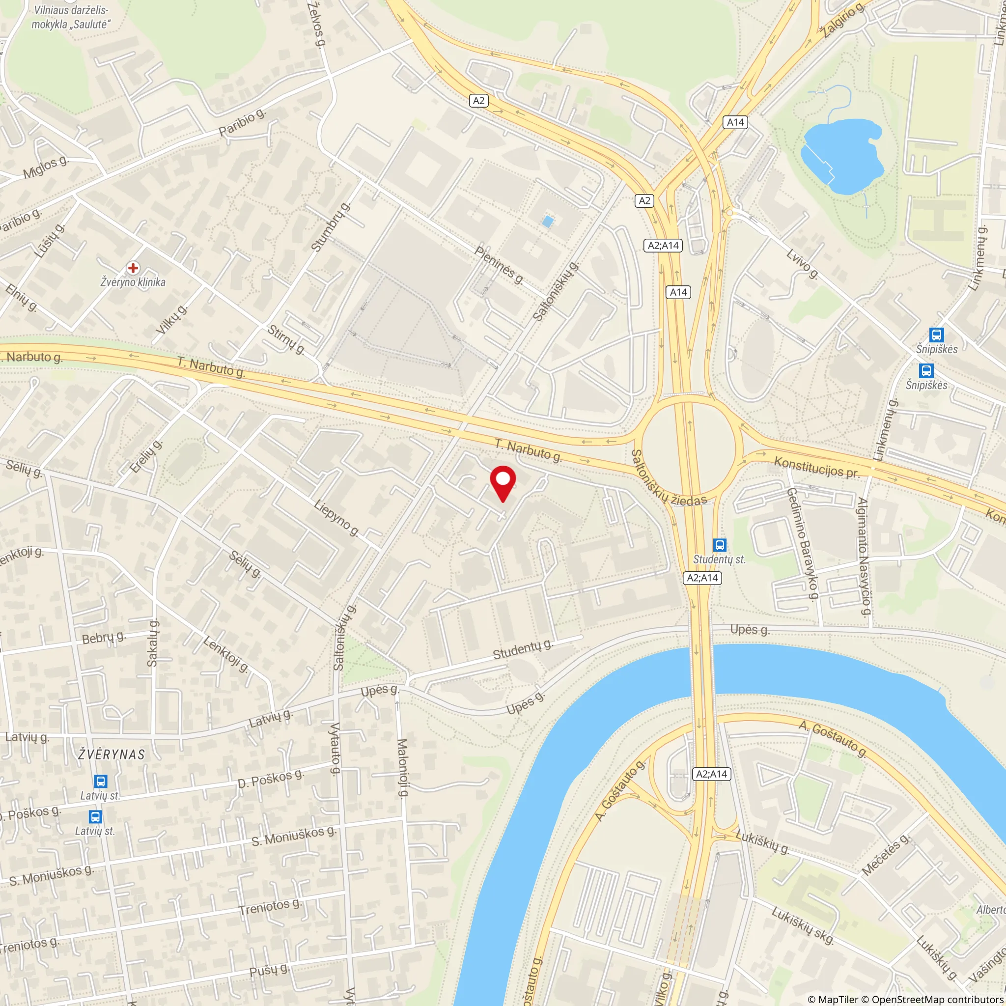 Vilnius, Žvėrynas, Saltoniškių g.        
            Vilnius, Žvėrynas, Saltoniškių g. - Aanzicht 6