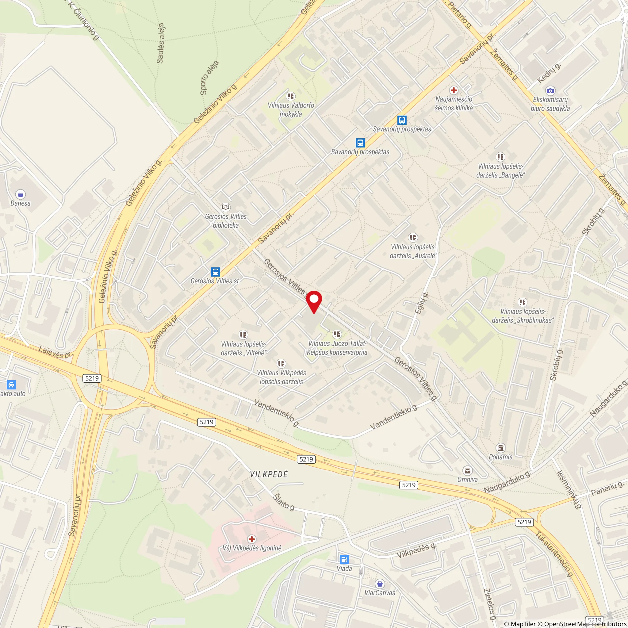 Vilnius, Vilkpėdė, Gerosios Vilties g.        
            Vilnius, Vilkpėdė, Gerosios Vilties g. - Widok 6